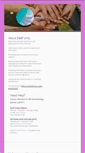 Mobile Screenshot of deafunitywi.org